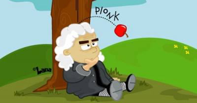 I. Newton y la gravedad