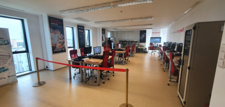 Interior del Laboratorio de Honeywell