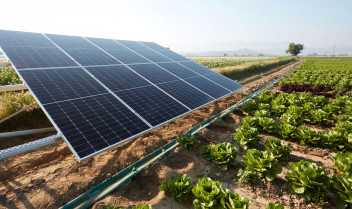 ABB Drip irrigation and solar panel