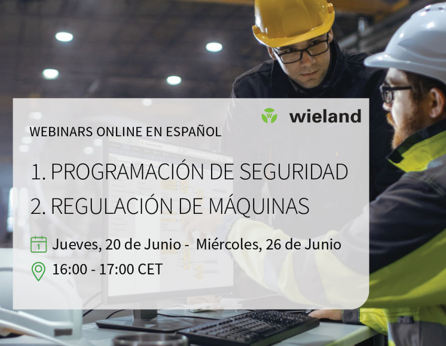 Wieland Electric Webinars  Seguridad AeI